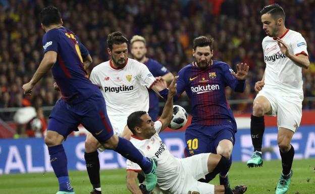 El Barcelona-Sevilla de la última final de Copa. 