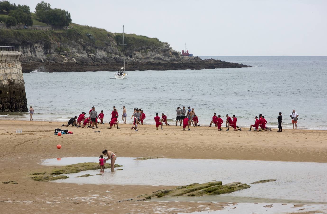 Fotos: El Racing entrena en la Segunda de El Sardinero