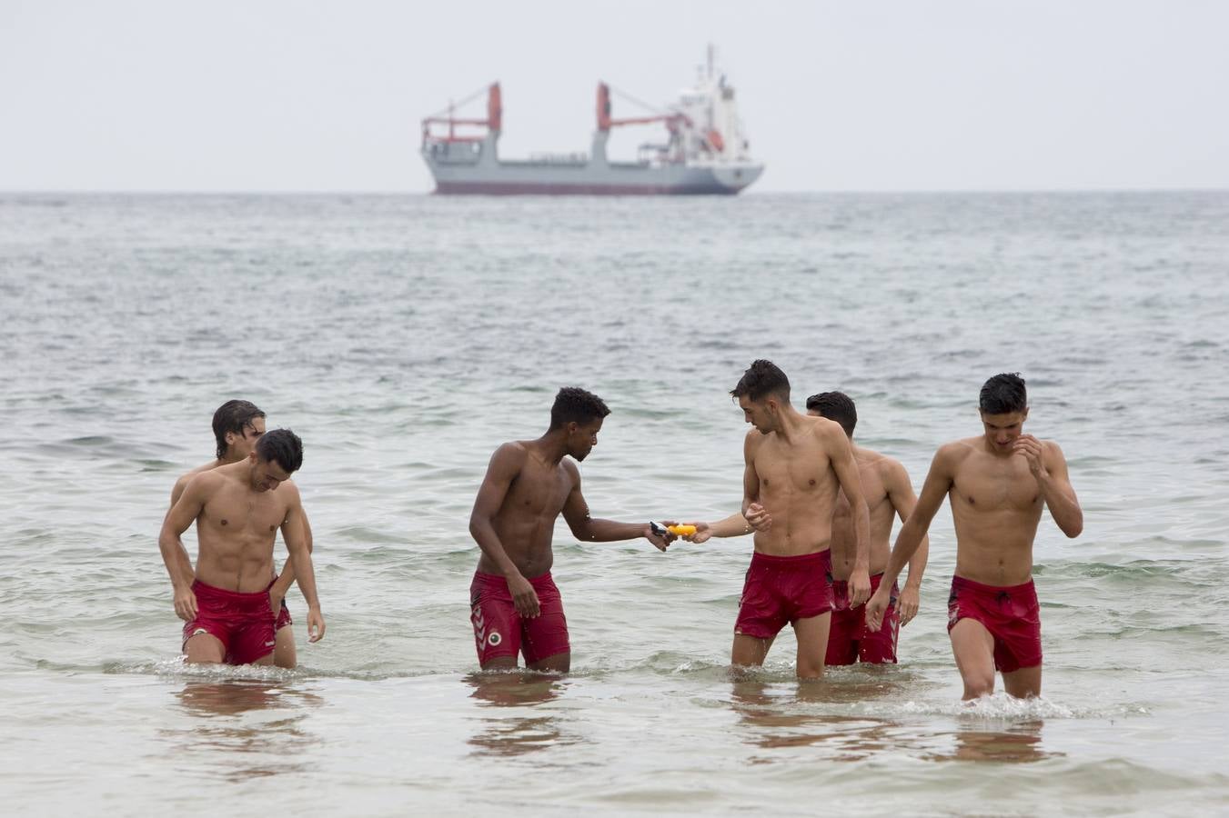 Fotos: El Racing entrena en la Segunda de El Sardinero