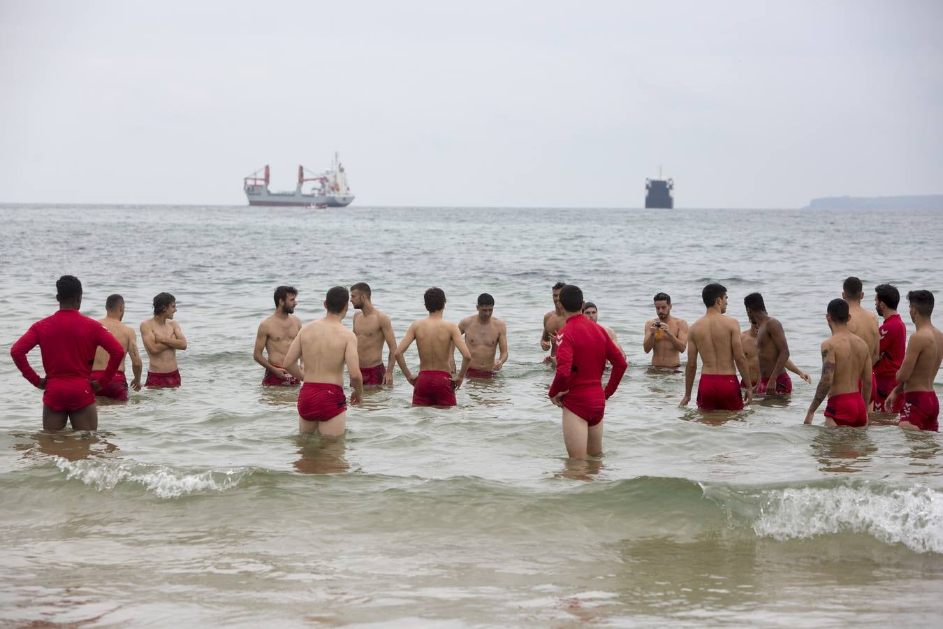Fotos: El Racing entrena en la Segunda de El Sardinero