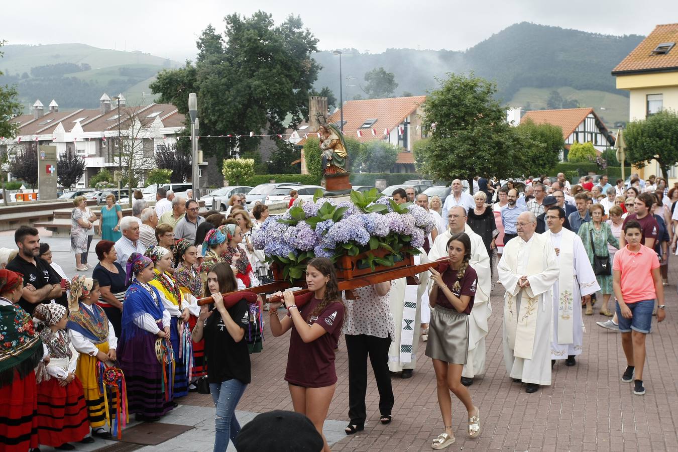 Fotos: El pueblo de Tanos honra a su patrona Santa Ana