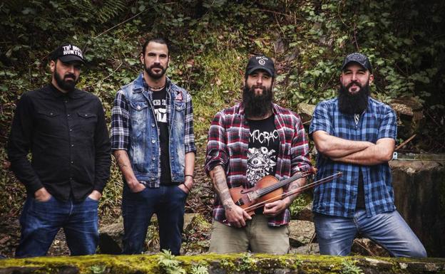 El grupo 'Moonshine Wagon' será uno de los directos de los que se podrá disfrutar en la carpa del 'Santanbeer'