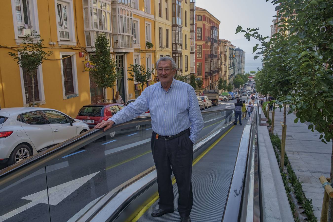 Fotos: Las rampas mecánicas de la calle Lope de Vega entran en funcionamiento