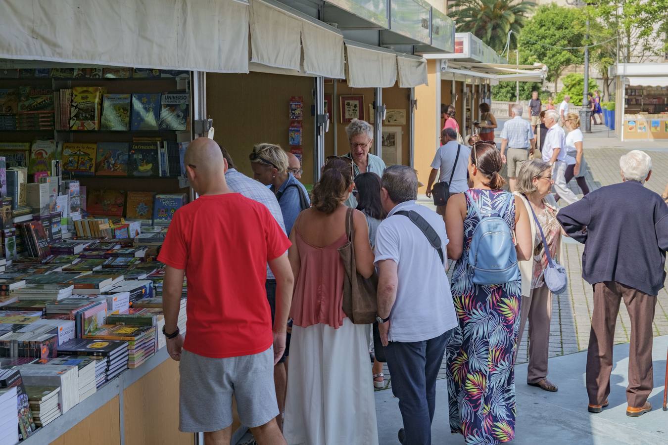 Fotos: Feria del libro viejo en Santander