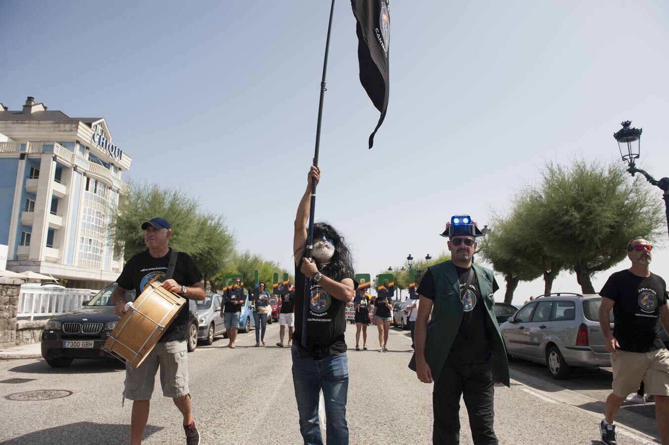 Fotos: Imágenes de la manifestación de policías y guardia civiles