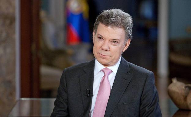 El presidente de Colombia, Juan Manuel Santos.