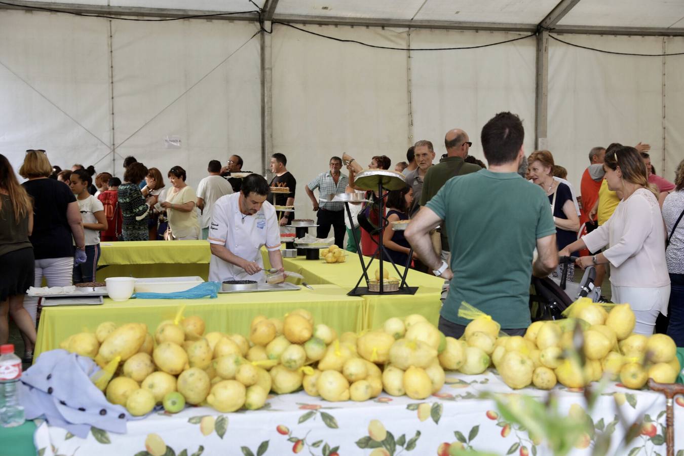 Fotos: La fiesta solidaria de los limones en Novales