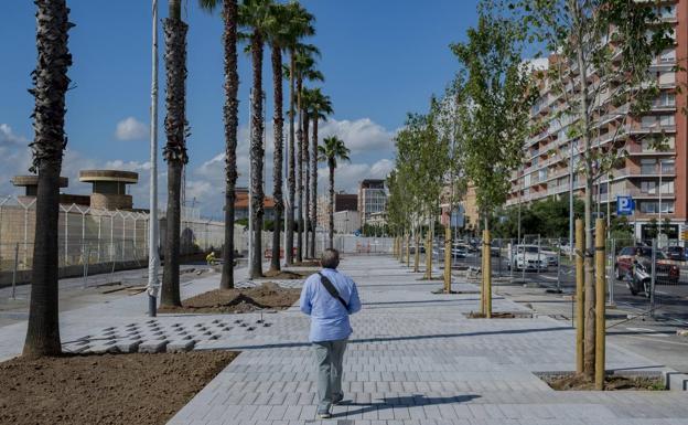 El nuevo paseo frente a la Estación Marítima se abrirá en septiembre