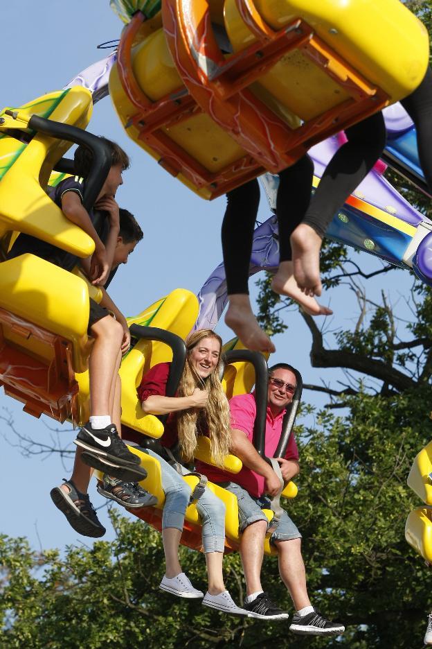  Las atracciones 'de vértigo' también son las más divertidas. :: luis palomeque