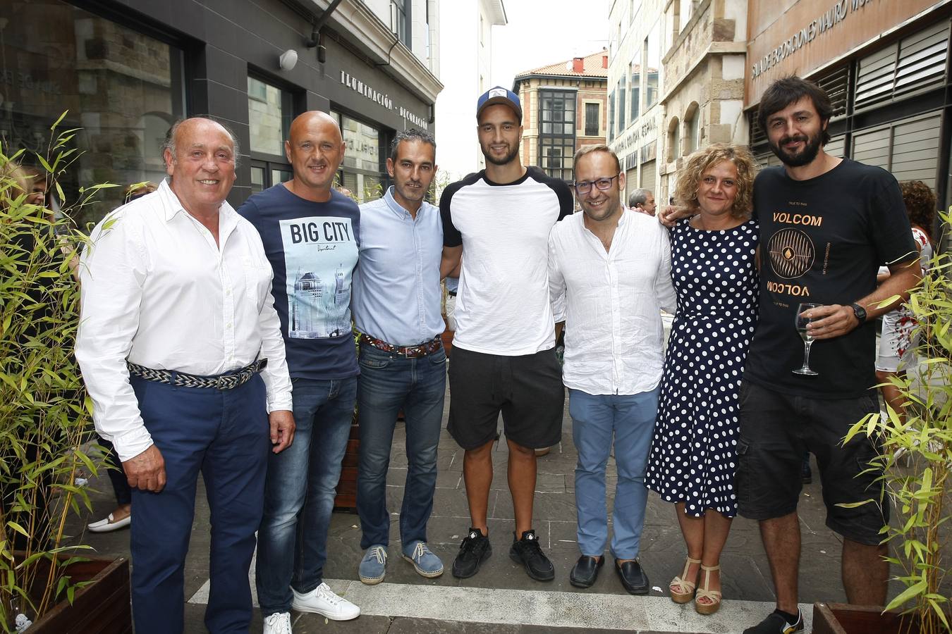 Jesús Rubio, Carlos Bolado, Pablo Lago, Cristian Moreno, Tomás Bustamante, Patricia Portilla y Fernando Pisano.