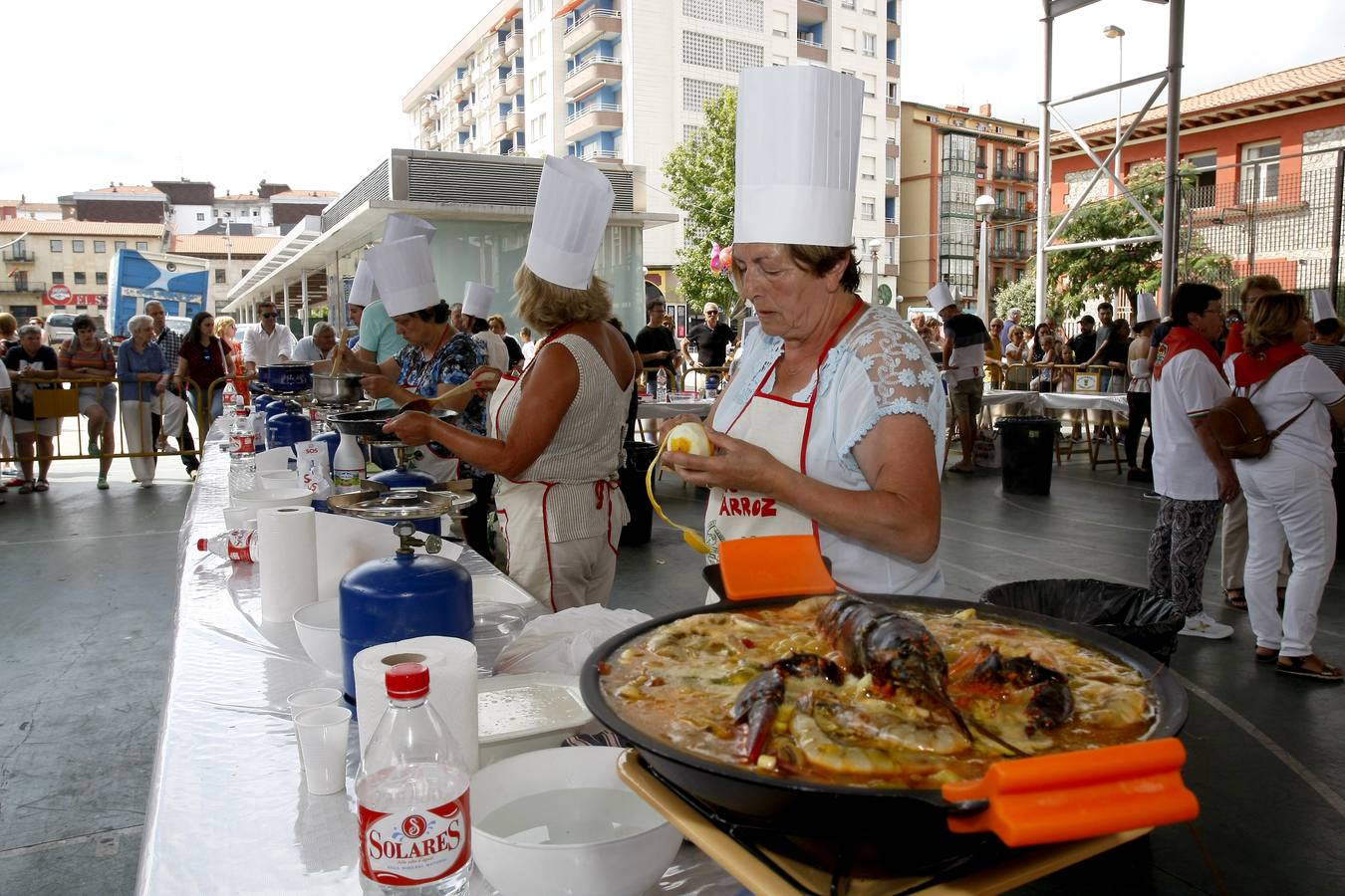 Fotos: Concurso de arroz en la Plaza de La Llama