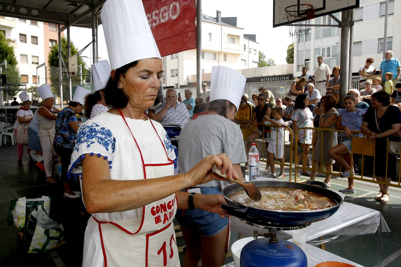 Fotos: Concurso de arroz en la Plaza de La Llama