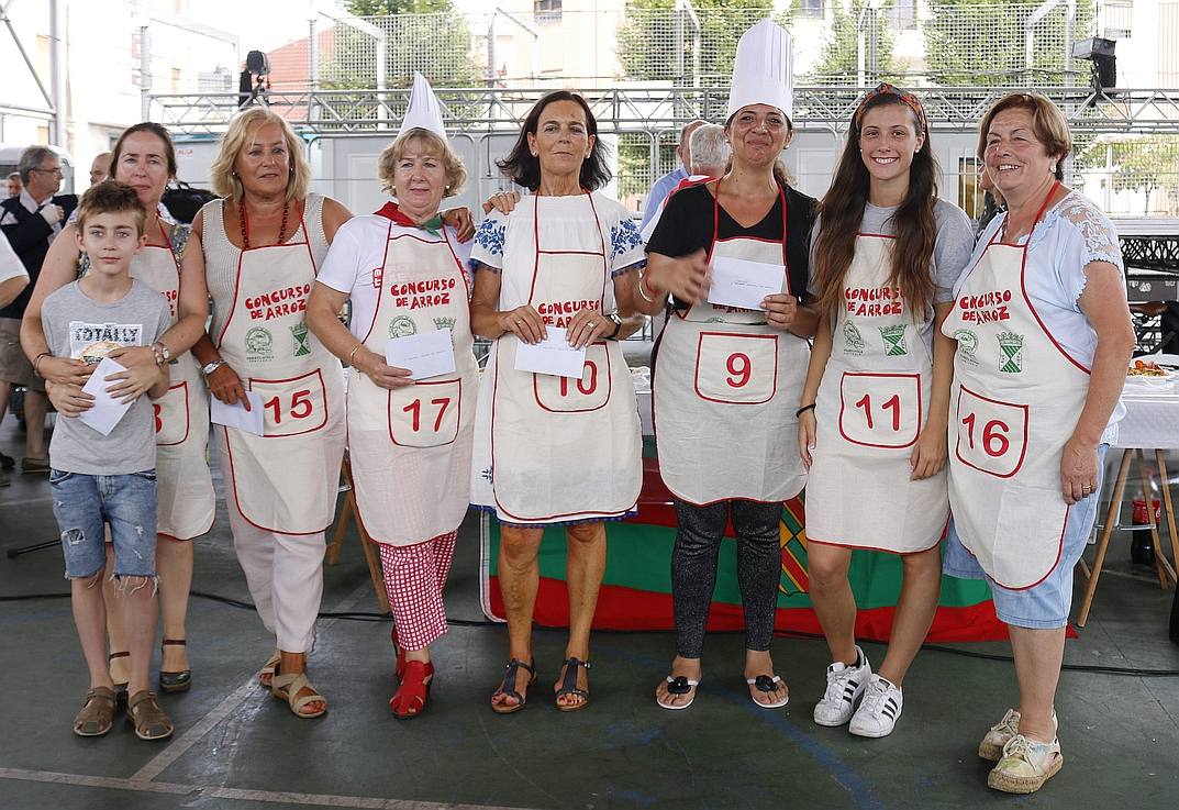 Fotos: Concurso de arroz en la Plaza de La Llama