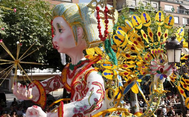 Carroza de la gala floral.