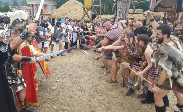 Celebración de las Guerras Cántabras en los Corrales de Buelna.