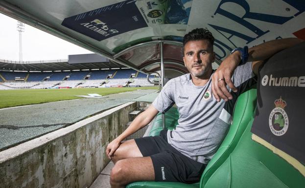 Iván Ania, entrenador del Racing.