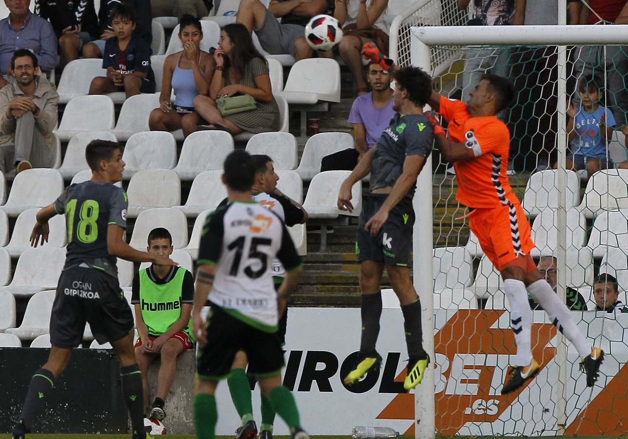 Fotos: Victoria del Racing frente a la Real Sociedad B