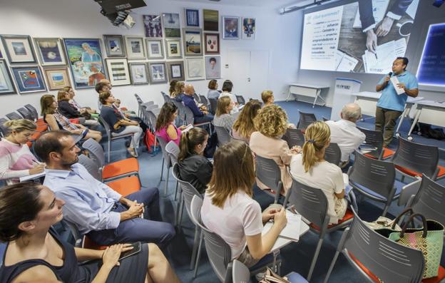 Presentación del concurso en la sede de El Diario Montañés.