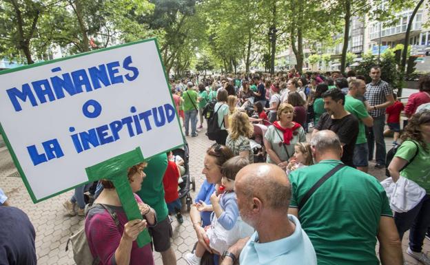 Imagen de archivo de las protestas del pasado mes de junio. 