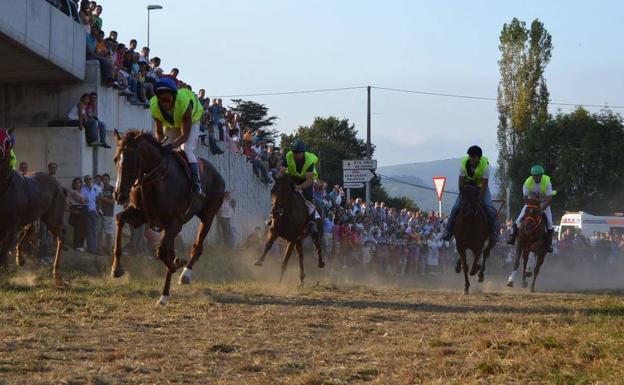 Carrera de caballos de Molledo.