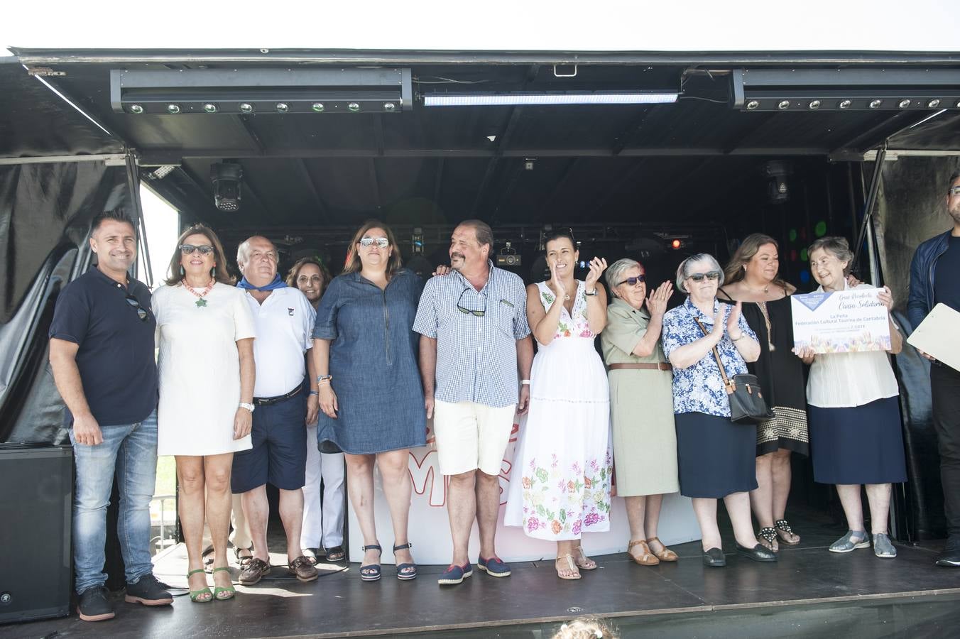 Fotos: Las peñas de las fiestas de Santander celebran su día
