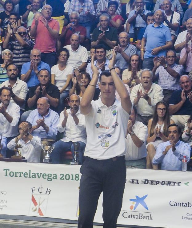 Óscar González, Jesús Salmón, Lolo Lavid y Víctor González. :: Sane