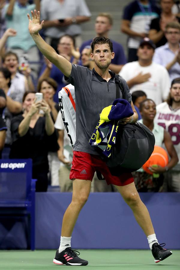 Las mejores imágenes del partido de cuartos de final del Abierto de Estados Unidos entre Rafa Nadal y Dominic Thiem. 