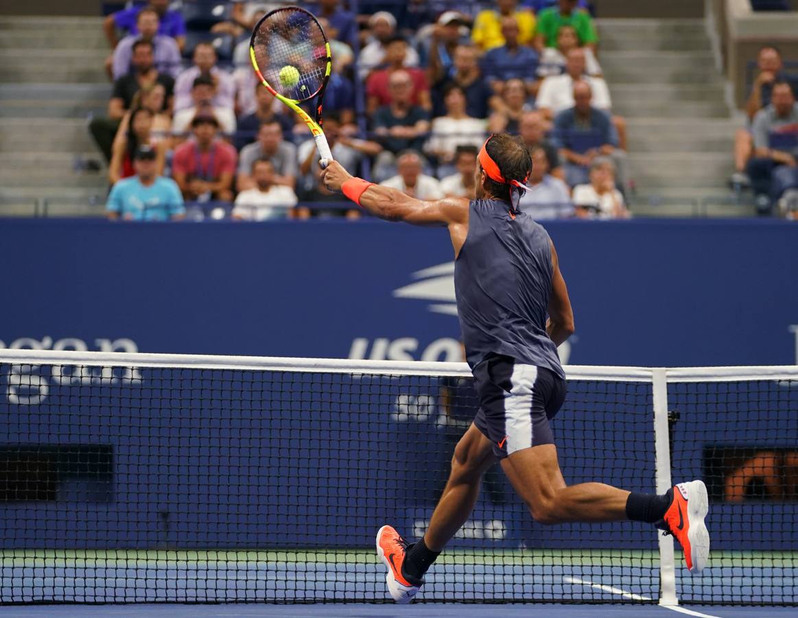 Las mejores imágenes del partido de cuartos de final del Abierto de Estados Unidos entre Rafa Nadal y Dominic Thiem. 