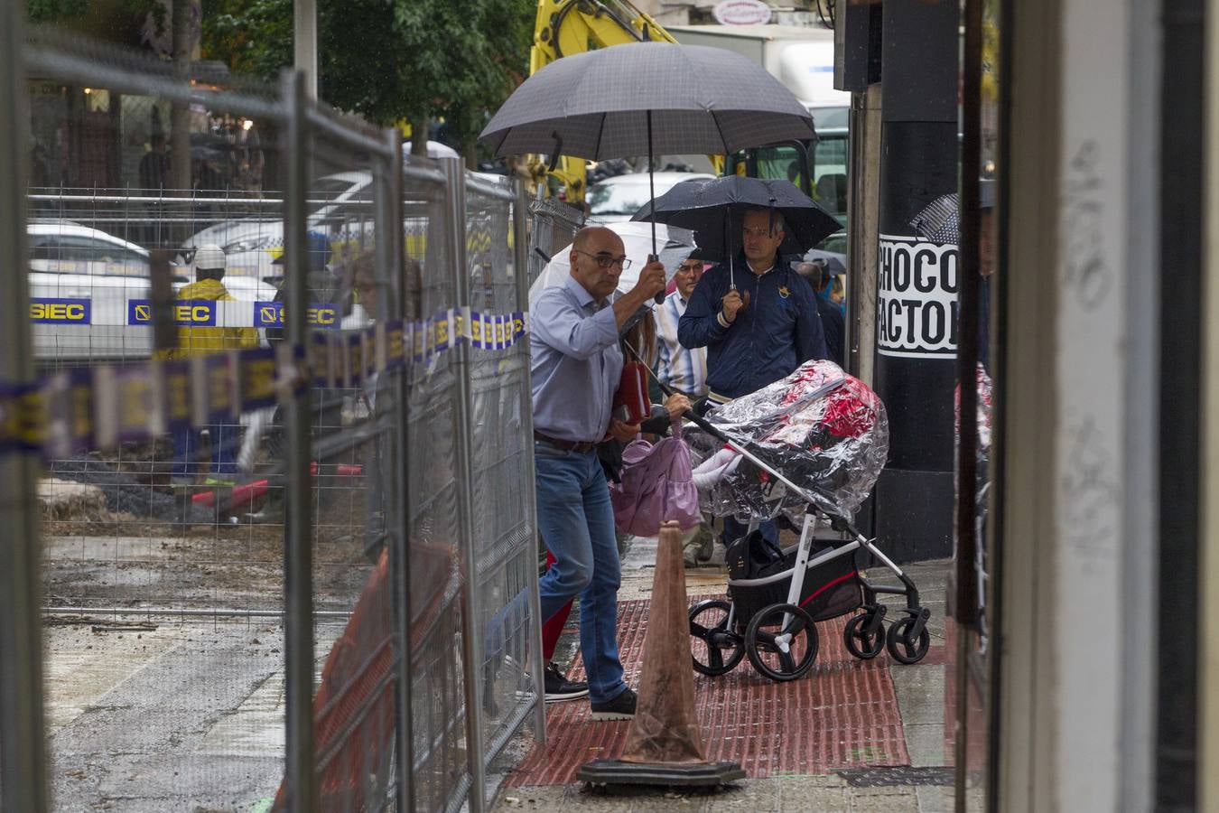 Fotos: Obras en Cervantes