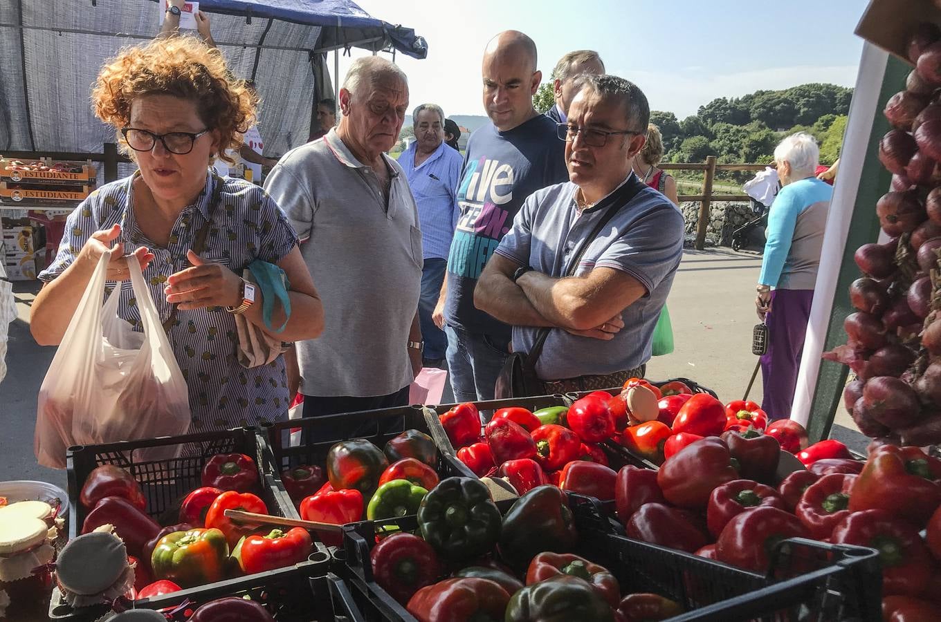 Fotos: La VI Feria del Pimiento de Isla arranca hoy