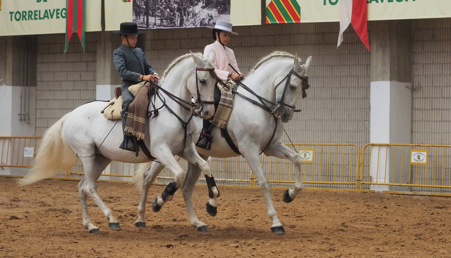 Fotos: Santos Pereira y Francisco Carrera ganan el concurso de caballos