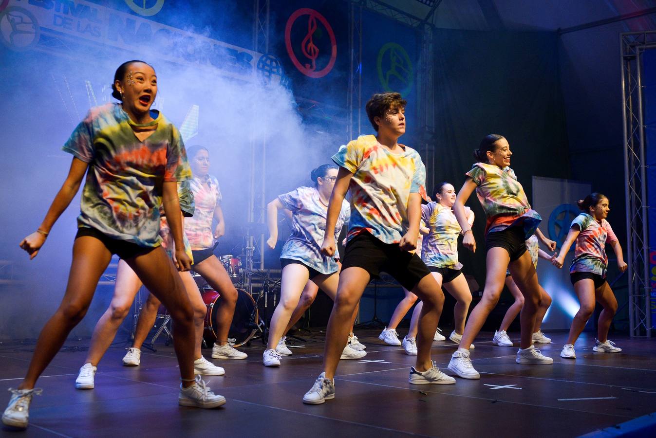 El grupo de Andanzas Bendita Locura. 