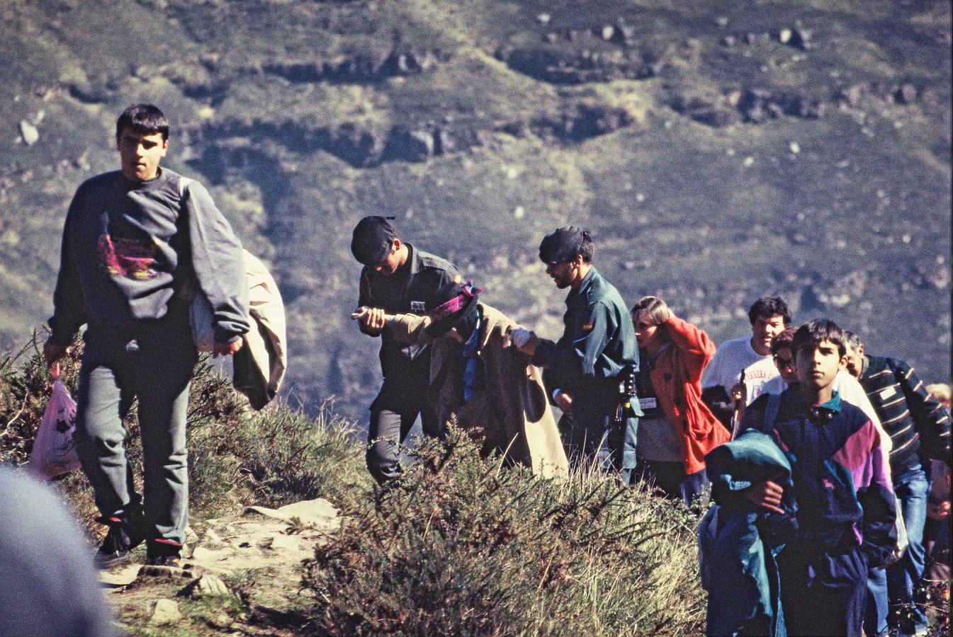 Fotos: Imágenes históricas de las peregrinaciones a San Sebastián de Garabandal