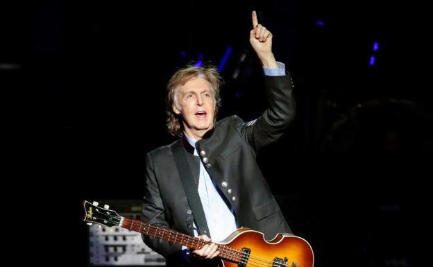 El músico británico Paul McCartney.