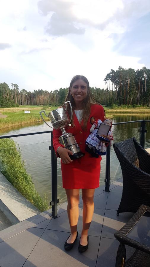 En el Europeo Individual femenino de 2018.