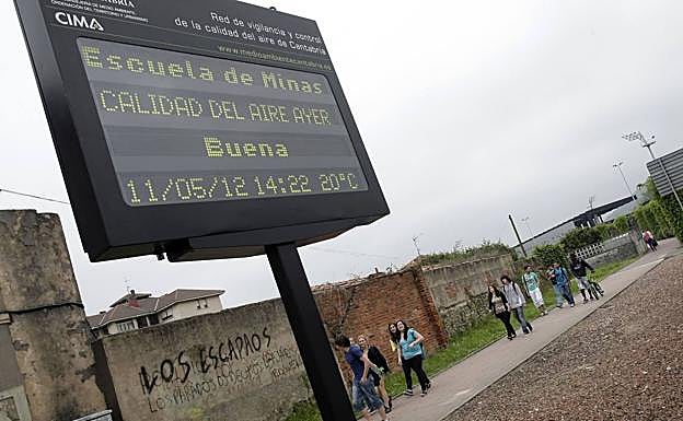 Torrelavega presume de su calidad del aire, con los mejores datos de los últimos 10 años