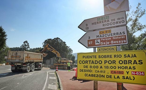 Comienzan los trabajos del nuevo puente de Virgen de la Peña que costara 3,5 millones