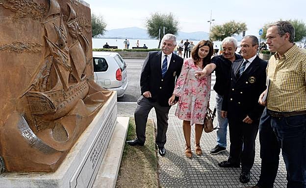 Restaurado el monumento 'El Montañés' dedicado a los fallecidos en la batalla Trafalgar
