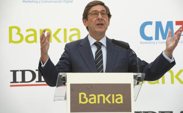 El presidente de Bankia, José Ignacio Goirigolzarri.