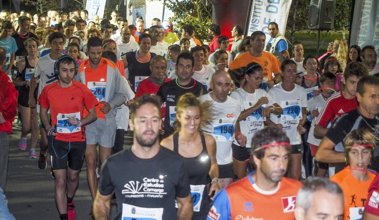 Fotos: Carrera noctura de Santander