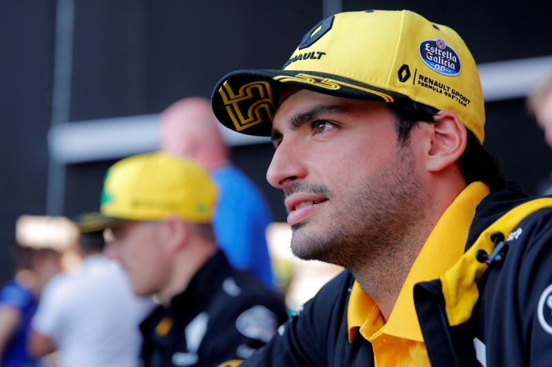 Carlos Sainz, en el GP de Rusia.