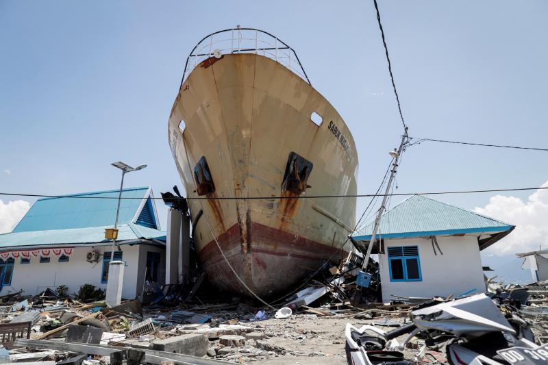 Fotos: Las imágenes del devastador tsunami en Indonesia