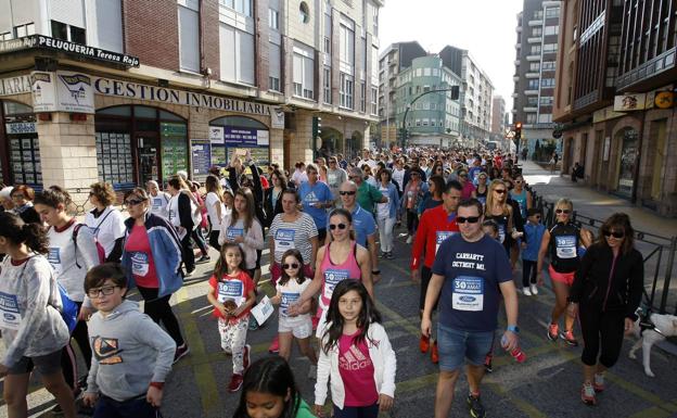 La Marcha AMAT contra las adicciones estrenará recorrido urbano en Torrelavega