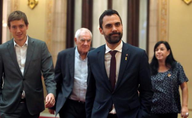 Roger Torrent, presidente del Parlament.