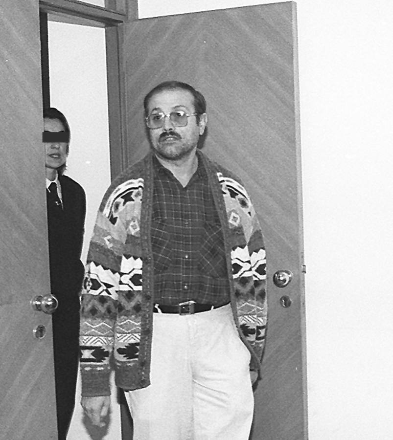 Fotos tomadas en 1999, 2005 y 2009 en distintos juicios de Marcelino Fernández Arnáiz, el conocido como 'pederasta de Astillero'