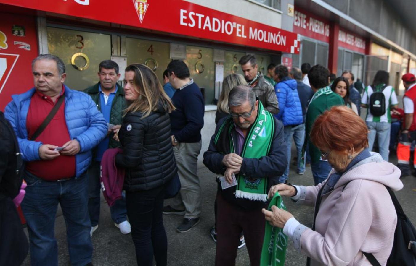 El conjunto cántabro visita el estadio de El Molinón para enfrentarse al filial sportinguista