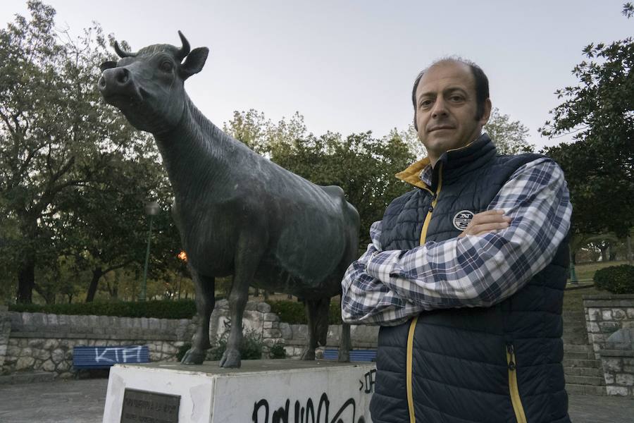 Fernando Ruiz, gerente de la Asociación Frisona de Cantabria.