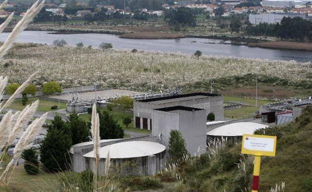 Vista de la depuradora de Vuelta Ostrera.