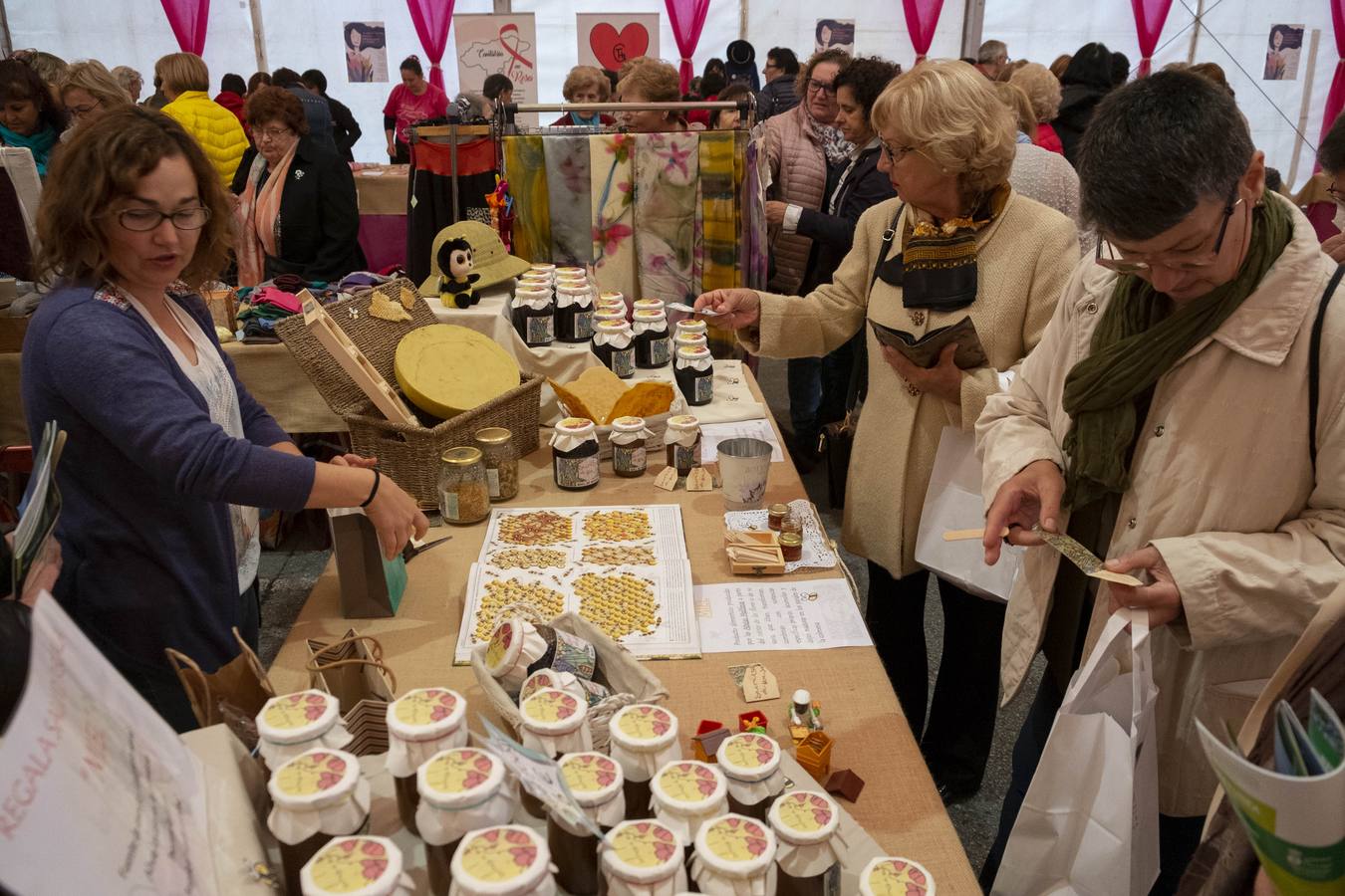 Fotos: Inauguración de la VII Feria de Mujeres Artesanas y Emprendedoras de Cantabria en Renedo de Piélagos