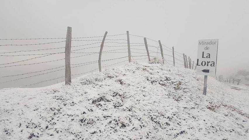 La nevada en Valderredible